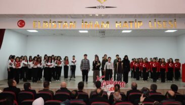 Elbistan’da İstiklal Marşının Kabulü ve Mehmet Akif’i Anma programı düzenlendi.