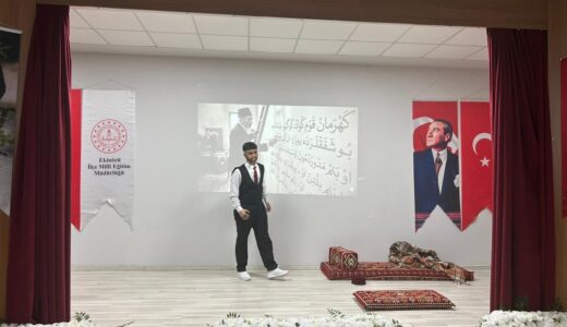 Mehmet Akif Ersoy, Ekinözü’nde de anıldı.