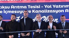 Çağlayancerit’in İleri Biyolojik Atıksu Arıtma Tesisi Hizmete Alındı.