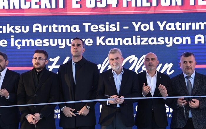 Çağlayancerit’in İleri Biyolojik Atıksu Arıtma Tesisi Hizmete Alındı.