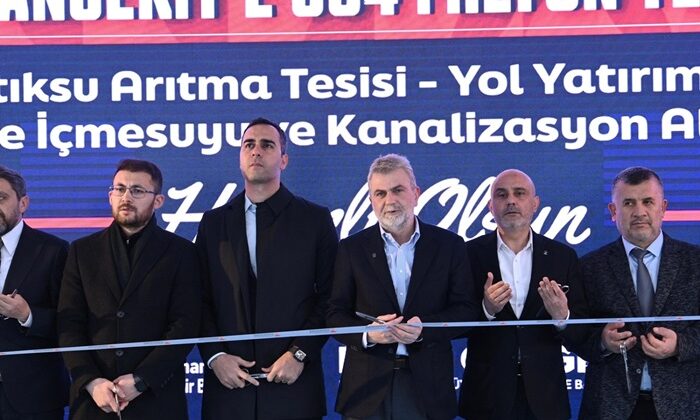 Çağlayancerit’in İleri Biyolojik Atıksu Arıtma Tesisi Hizmete Alındı.