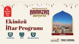 Büyükşehir, Ekinözü’nde Ramazan Sofrası Kuruyor.