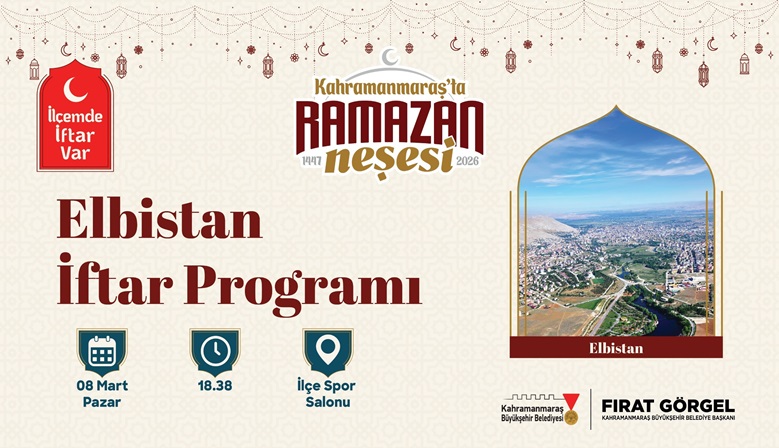 Büyükşehir’in Gönül Sofrası 8 Mart’ta Elbistan’da Kurulacak.