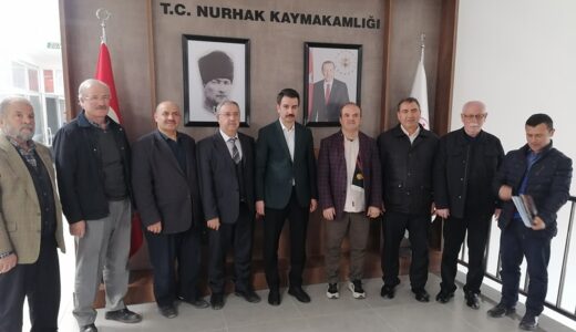 Afşin’den Nurhak İlçesine Gönül Köprüsü kuruldu.