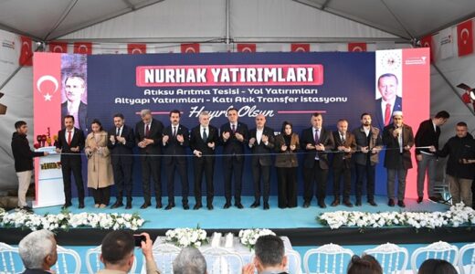Büyükşehir’in Nurhak Yatırımlarının Açılışı Gerçekleştirildi.