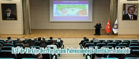 KSÜ’de Türkiye Diri Faylarının Paleosismolojik Özellikleri Anlatıldı.