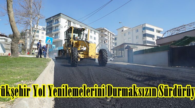 Büyükşehir Yol Yenilemelerini Durmaksızın Sürdürüyor.