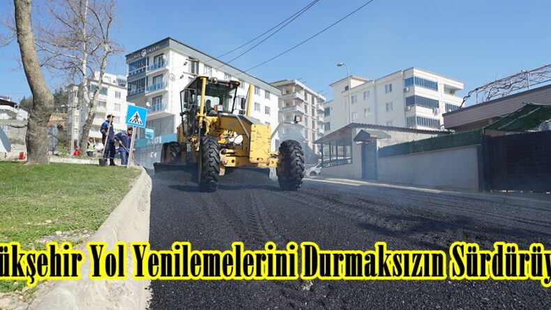 Büyükşehir Yol Yenilemelerini Durmaksızın Sürdürüyor.