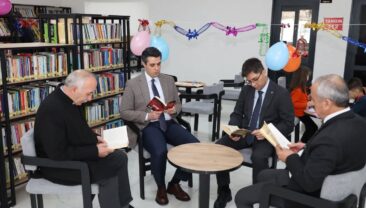 Elbistan’da Kütüphaneler Haftası programı düzenlendi.