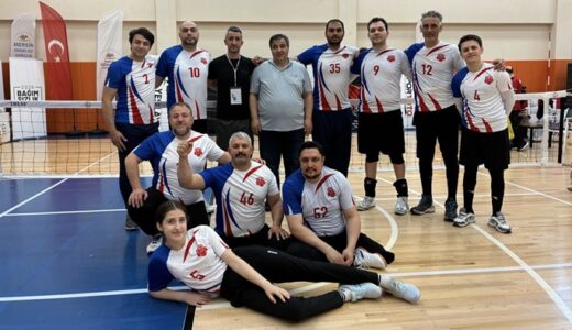 Büyükşehir’in Oturarak Voleybol Takımı, Adım Adım Şampiyonluğa İlerliyor.