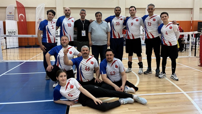 Büyükşehir’in Oturarak Voleybol Takımı, Adım Adım Şampiyonluğa İlerliyor.