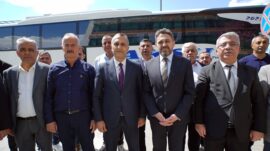 Büyükşehir’den Üreticiye Tam Destek; Çiftçiler Konya Tarım Fuarı’na Uğurlandı.