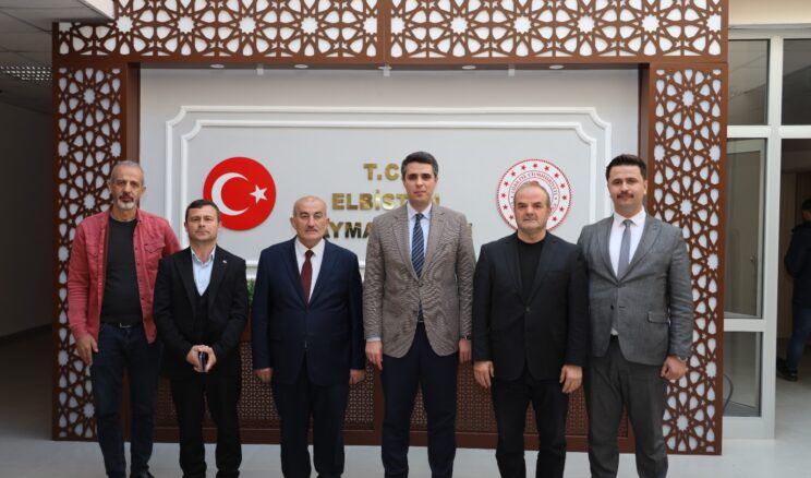 Merkez Yayın Grubundan Elbistan Kaymakamı Muhammet Fatih Demirel’e ziyaret.