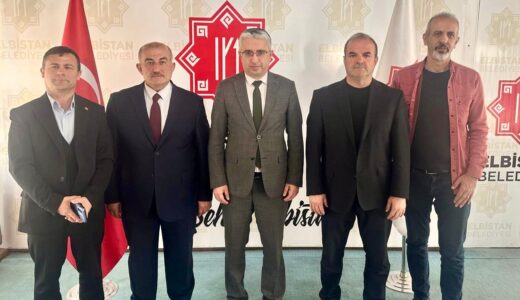 Merkez Yayın Grubundan Elbistan Belediye Başkanı Erkan Gürbüz’e ziyaret.