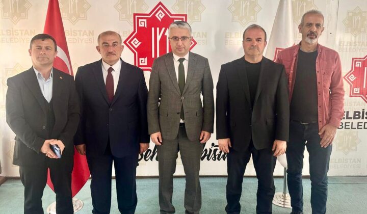 Merkez Yayın Grubundan Elbistan Belediye Başkanı Erkan Gürbüz’e ziyaret.