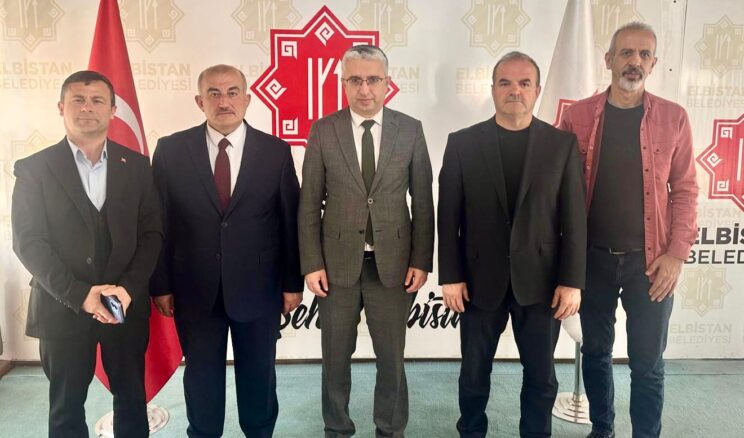 Merkez Yayın Grubundan Elbistan Belediye Başkanı Erkan Gürbüz’e ziyaret.