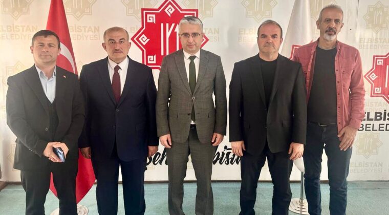 Merkez Yayın Grubundan Elbistan Belediye Başkanı Erkan Gürbüz’e ziyaret.