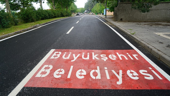 Büyükşehir, Hacı Bayram Veli Mahallesi’nde 10 Milyonluk Asfalt Yatırımını Tamamladı.