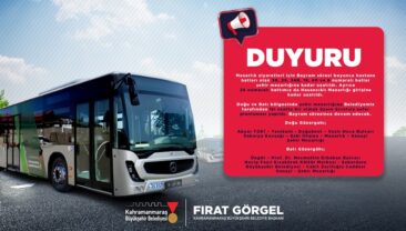 Büyükşehir’den Bayramda Kapıçam Mezarlığı’na Ücretsiz Ulaşım.