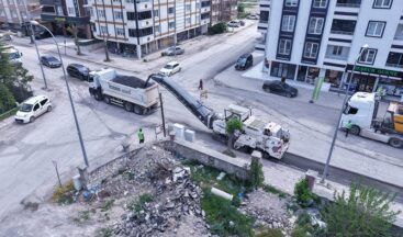 Elbistan’ın Can Damarı Pınarbaşı Caddesi Büyükşehirle Yenileniyor.