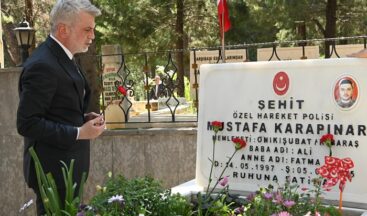 Aziz Şehitler ve Hayatını Kaybeden Öğrenciler Kabri Başında Dualarla Anıldı.