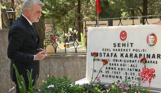 Aziz Şehitler ve Hayatını Kaybeden Öğrenciler Kabri Başında Dualarla Anıldı.