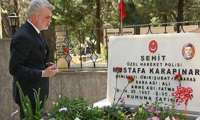 Aziz Şehitler ve Hayatını Kaybeden Öğrenciler Kabri Başında Dualarla Anıldı.