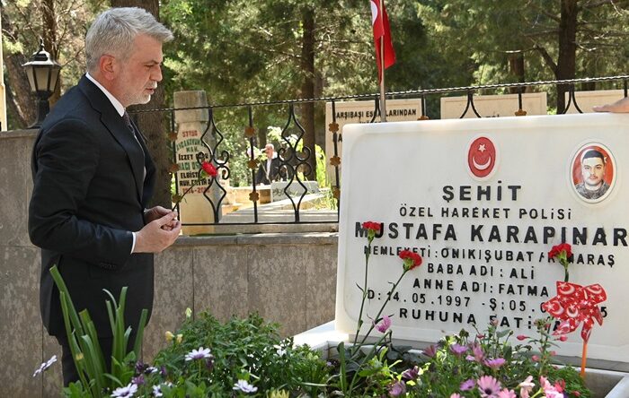 Aziz Şehitler ve Hayatını Kaybeden Öğrenciler Kabri Başında Dualarla Anıldı.