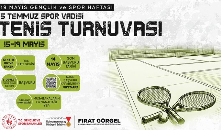Minik Raketler 19 Mayıs Coşkusunu Kortta Yaşayacak; Turnuvaya Başvurular Başladı.