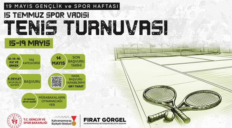 Minik Raketler 19 Mayıs Coşkusunu Kortta Yaşayacak; Turnuvaya Başvurular Başladı.