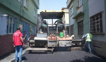 Büyükşehir, Dulkadiroğlu Yavuz Selim Mahallesi’nde Sokak Sokak Cadde Cadde Asfalt Seriyor.