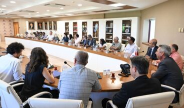 KSÜ, Erasmus+ KA171 Kapsamında Mauritius’tan Gelen Akademisyenleri Ağırladı.