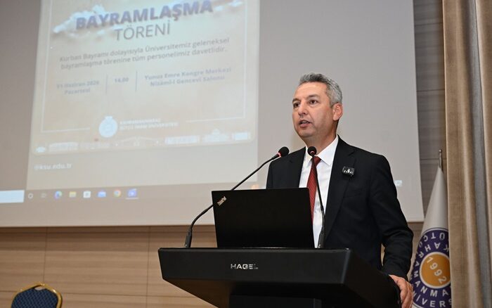 KSÜ Ailesi Geleneksel Bayramlaşma Töreniyle Bir Araya Geldi.