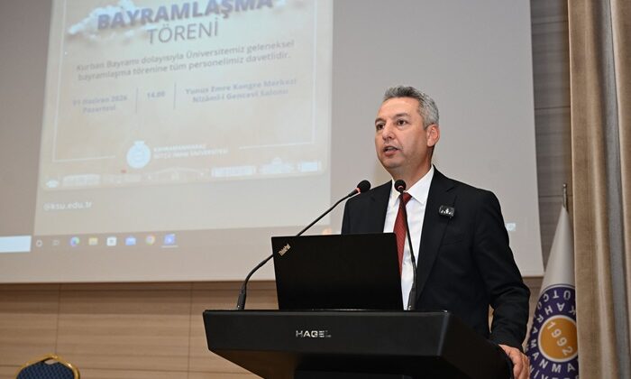 KSÜ Ailesi Geleneksel Bayramlaşma Töreniyle Bir Araya Geldi.