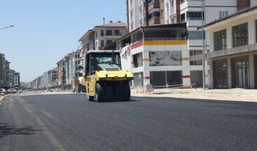 Elbistan Hacı Esat Efendi Caddesi Büyükşehir’le Modern Görünüme Kavuşuyor.