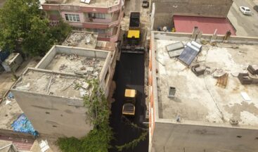 Büyükşehir, Sokak Sokak Cadde Cadde Asfalt Çalışmasını Sürdürüyor.