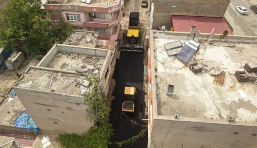 Büyükşehir, Sokak Sokak Cadde Cadde Asfalt Çalışmasını Sürdürüyor.