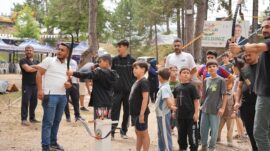 Büyükşehir’den Baba ve Oğullara Doğayla İç İçe Unutulmaz Kamp Deneyimi.