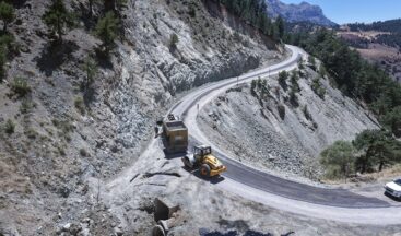 Büyükşehir’den Ekinözü Kırsalında Ulaşıma Güç Katan Yatırım.