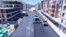 Büyükşehir, Elbistan’ın Caddelerini Yeniliyor.