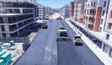 Büyükşehir, Elbistan’ın Caddelerini Yeniliyor.