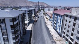 Büyükşehir, Elbistan Hacı Esat Efendi Caddesi’nde İlk Etabı Tamamladı.