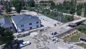 Büyükşehir’den Elbistan Karahasanuşağı’nda Parke Çalışması.