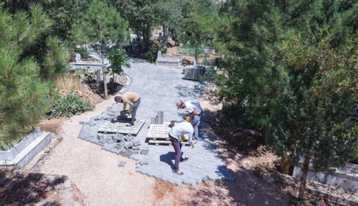 Büyükşehir’den Nurhak’ta Mezarlık Düzenlemesi