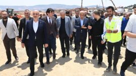 Kahramanmaraş’ın Yeni Sağlık Üssünde Çalışmalar Tüm Hızıyla Sürüyor.