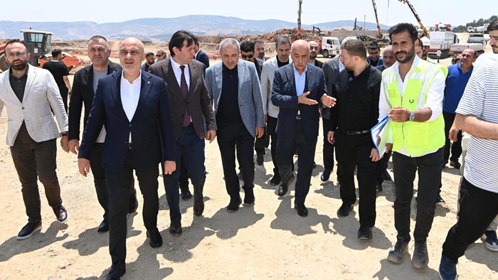 Kahramanmaraş’ın Yeni Sağlık Üssünde Çalışmalar Tüm Hızıyla Sürüyor.
