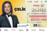 Ağustos Fuarı’nda Salı Günü Çelik Sahne Alacak.