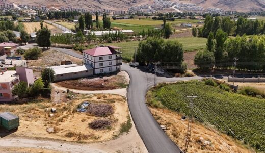 Büyükşehir, Elbistan’da Bir Yol Yatırımını Daha Tamamladı.