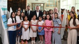 Miniklerin Sanat Yolculuğu Sergiyle Taçlandı.
