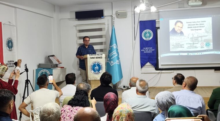 Araştırmacı-Yazar Ömer Hakan Özalp için Vefa programı düzenlendi.